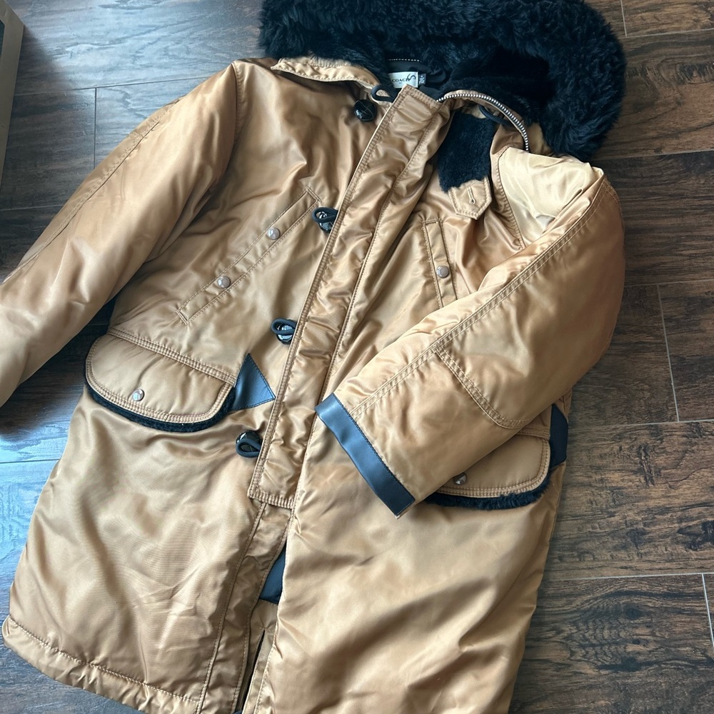 Coach Tan Military Field Jacket